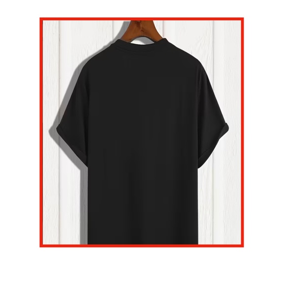 SANTA ROCKS Graphic HERE TO SLEIGH Tee MEN'S S NEW NEVER WORN SANTA with GUITAR - Picture 2 of 5